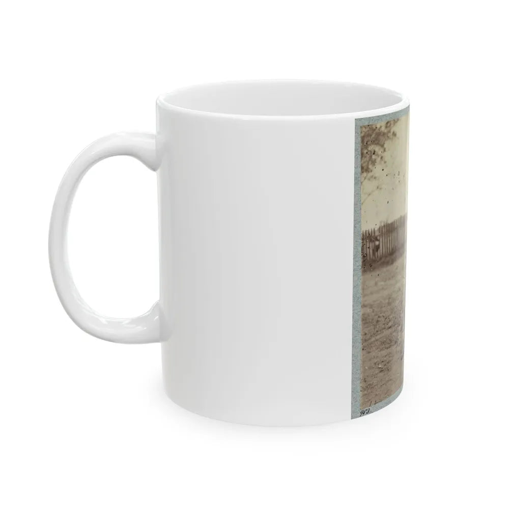 7th New York State Militia, Camp Cameron, D.C., 1861. (U.S. Civil War) White Coffee Mug-Go Mug Yourself