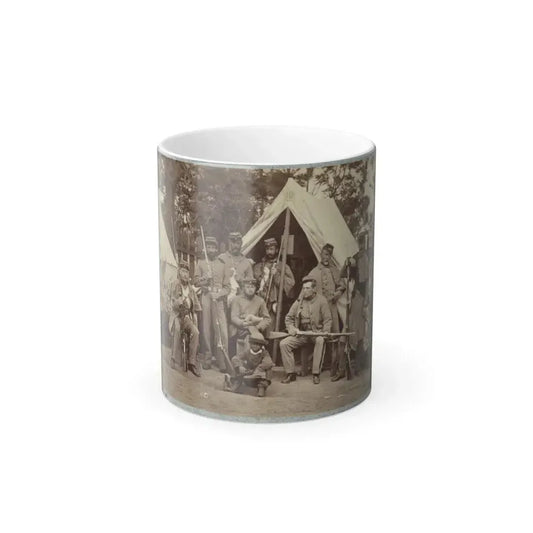 7Th New York State Militia, Camp Cameron, D.C., 1861 001(2) (U.S. Civil War) Color Changing Coffee Mug 11oz Default Title 11oz - Go Mug Yourself