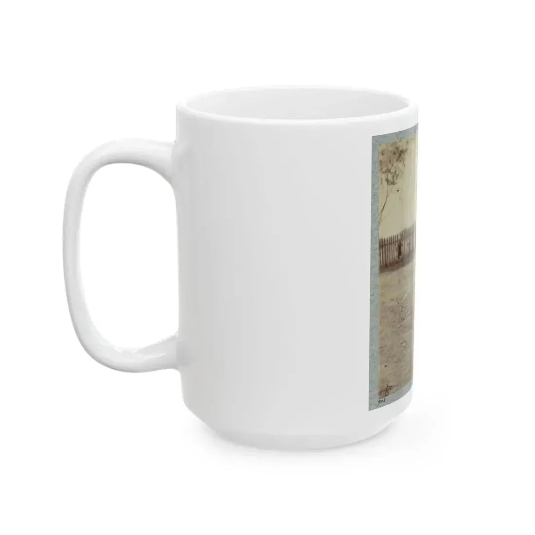 7th New York State Militia, Camp Cameron, D.C., 1861 001 (U.S. Civil War) White Coffee Mug - Go Mug Yourself