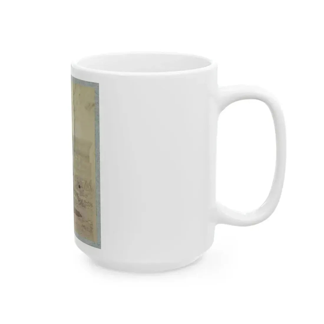 7th New York State Militia, Camp Cameron, D.C., 1861 001 (U.S. Civil War) White Coffee Mug - Go Mug Yourself