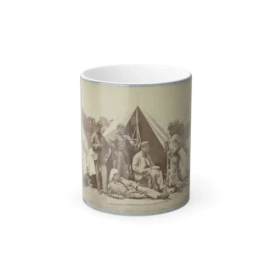 7Th New York State Militia, Camp Cameron, D.C., 1861 002(2) (U.S. Civil War) Color Changing Coffee Mug 11oz Default Title 11oz - Go Mug Yourself