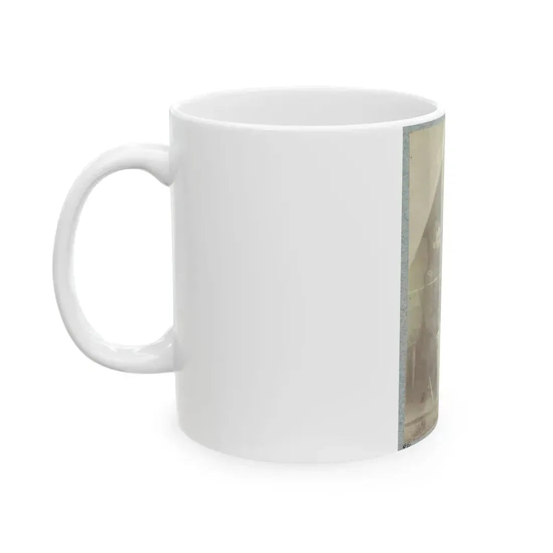 7th New York State Militia, Camp Cameron, D.C., 1861 002 (U.S. Civil War) White Coffee Mug - Go Mug Yourself