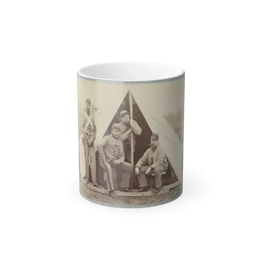 7Th New York State Militia, Camp Cameron, D.C., 1861 003(2) (U.S. Civil War) Color Changing Coffee Mug 11oz Default Title 11oz - Go Mug Yourself