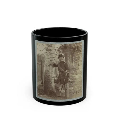 7th New York State Militia, Camp Cameron, D.C., 1861 003 (U.S. Civil War) Black Coffee Mug 11oz - Go Mug Yourself