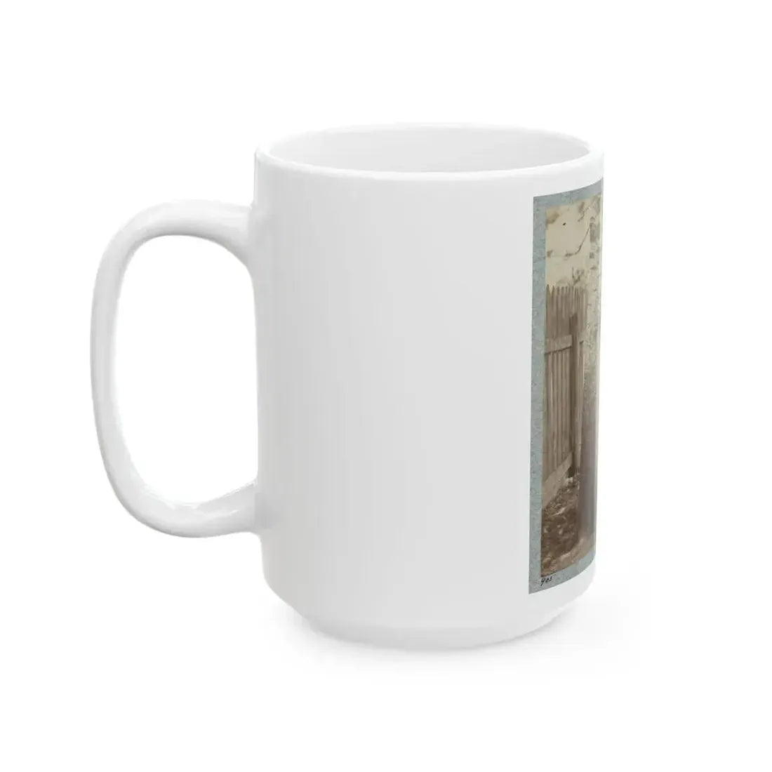 7th New York State Militia, Camp Cameron, D.C., 1861 003 (U.S. Civil War) White Coffee Mug - Go Mug Yourself