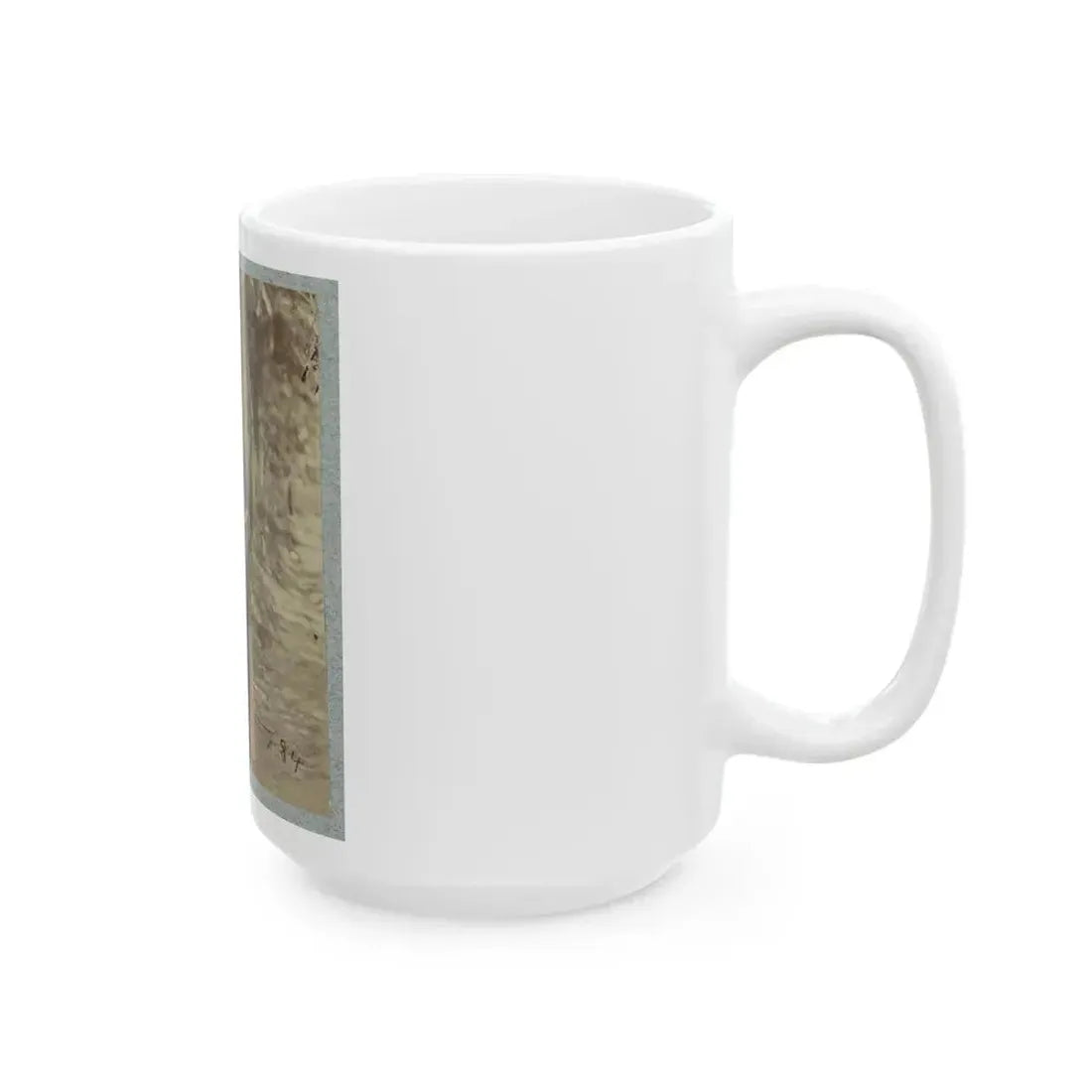 7th New York State Militia, Camp Cameron, D.C., 1861 003 (U.S. Civil War) White Coffee Mug - Go Mug Yourself