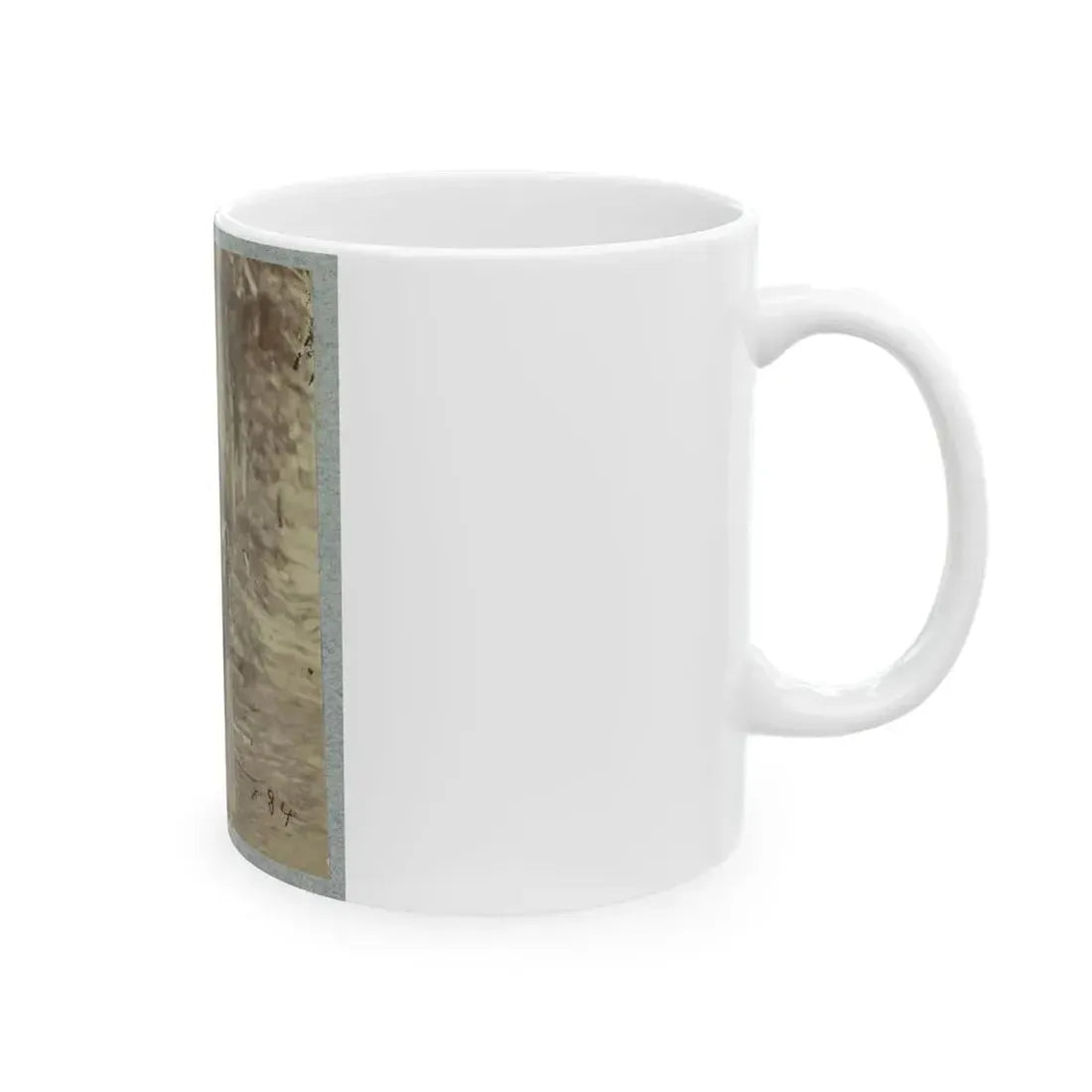 7th New York State Militia, Camp Cameron, D.C., 1861 003 (U.S. Civil War) White Coffee Mug - Go Mug Yourself