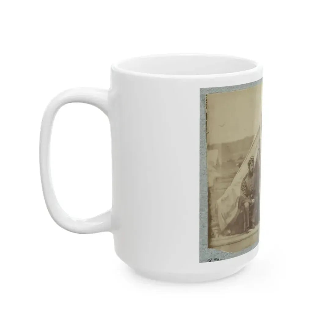 7th New York State Militia, Camp Cameron, D.C., 1861 006 (U.S. Civil War) White Coffee Mug - Go Mug Yourself