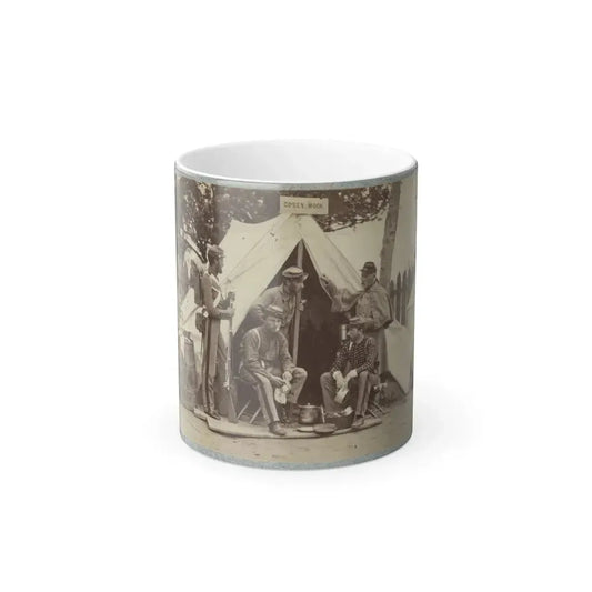 7Th New York State Militia, Camp Cameron, D.C., 1861 007 (U.S. Civil War) Color Changing Coffee Mug 11oz Default Title 11oz - Go Mug Yourself