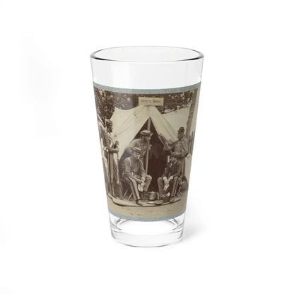7th New York State Militia, Camp Cameron, D.C., 1861 007 (U.S. Civil War) Pint Glass 16oz 16oz - Go Mug Yourself
