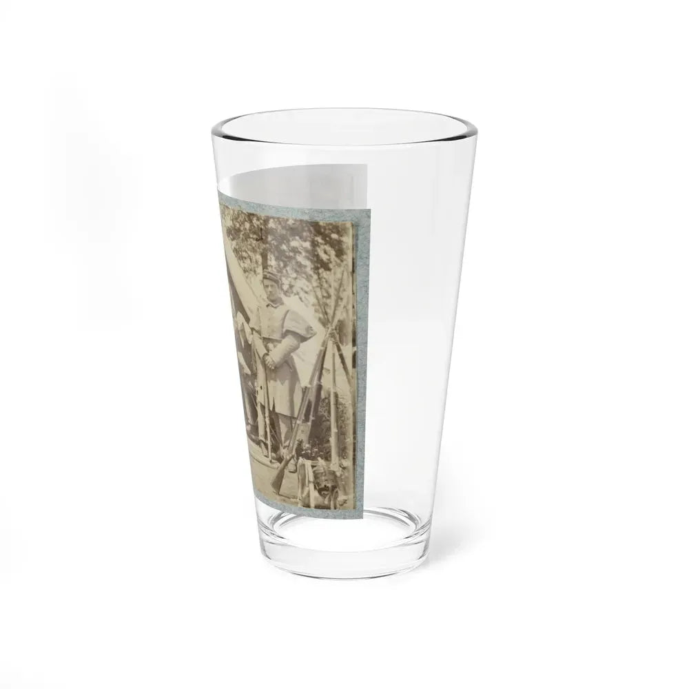 7th New York State Militia, Camp Cameron, D.C., 1861 009 (U.S. Civil War) Pint Glass 16oz - Go Mug Yourself
