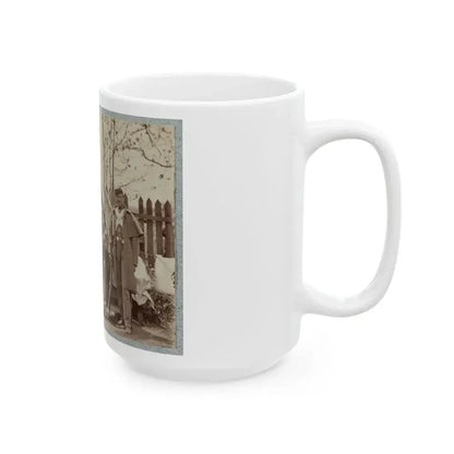 7th New York State Militia, Camp Cameron, D.C., 1861 010 (U.S. Civil War) White Coffee Mug - Go Mug Yourself