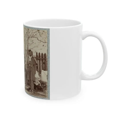 7th New York State Militia, Camp Cameron, D.C., 1861 010 (U.S. Civil War) White Coffee Mug - Go Mug Yourself