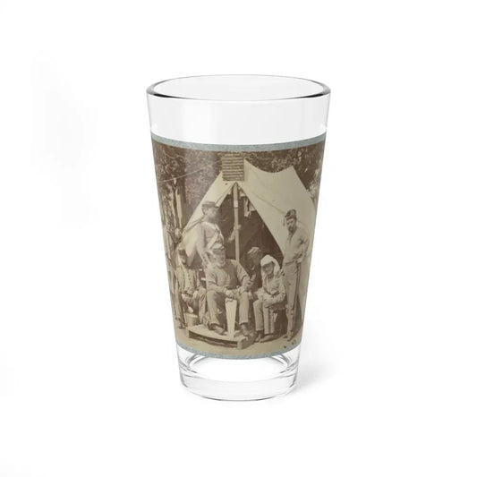 7th New York State Militia, Camp Cameron, D.C., 1861 011 (U.S. Civil War) Pint Glass 16oz 16oz - Go Mug Yourself