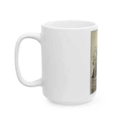 7th New York State Militia, Camp Cameron, D.C., 1861 012 (U.S. Civil War) White Coffee Mug - Go Mug Yourself