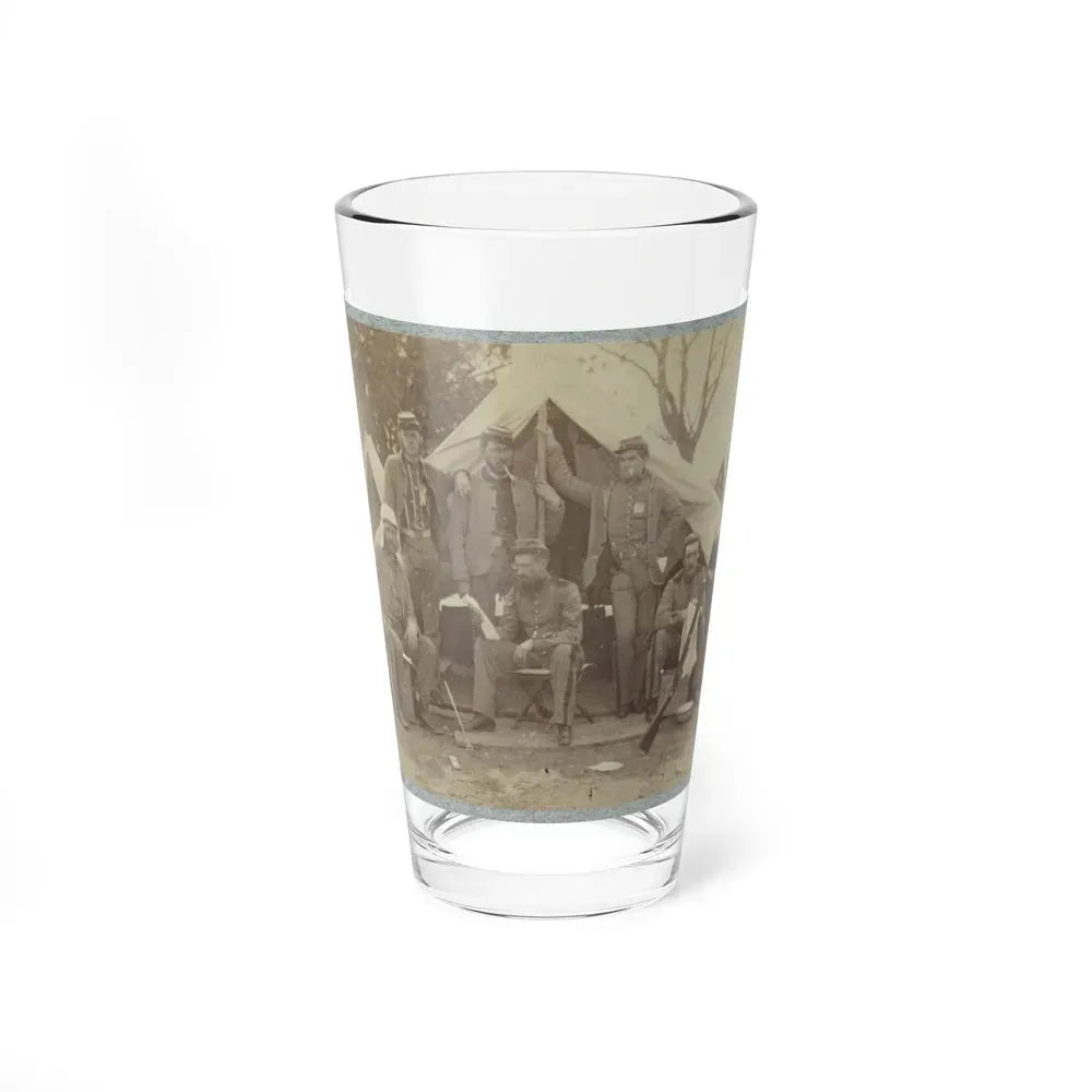 7th New York State Militia, Camp Cameron, D.C., 1861 014 (U.S. Civil War) Pint Glass 16oz 16oz - Go Mug Yourself