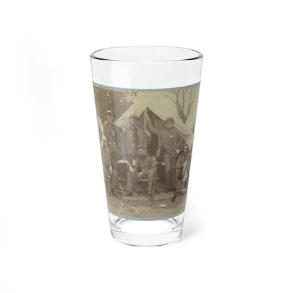 7th New York State Militia, Camp Cameron, D.C., 1861 014 (U.S. Civil War) Pint Glass 16oz 16oz - Go Mug Yourself