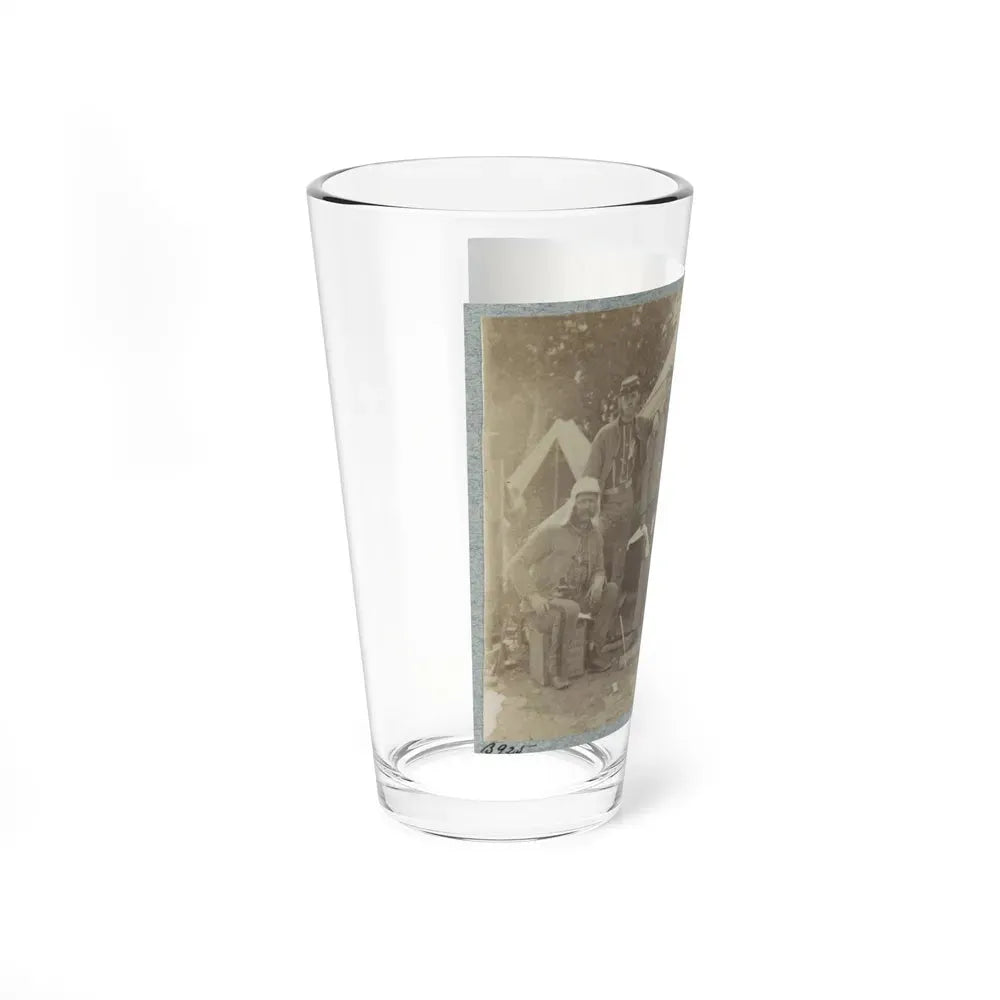 7th New York State Militia, Camp Cameron, D.C., 1861 014 (U.S. Civil War) Pint Glass 16oz - Go Mug Yourself