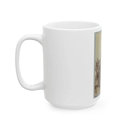 7th New York State Militia, Camp Cameron, D.C., 1861 015 (U.S. Civil War) White Coffee Mug - Go Mug Yourself