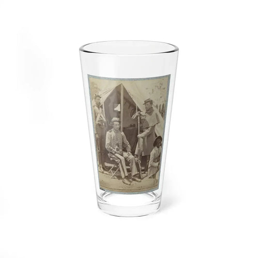 7th New York State Militia, Camp Cameron, D.C., 1861 016 (U.S. Civil War) Pint Glass 16oz 16oz - Go Mug Yourself