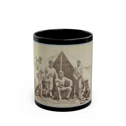 7th New York State Militia, Camp Cameron, D.C., 1861 018 (U.S. Civil War) Black Coffee Mug 11oz - Go Mug Yourself