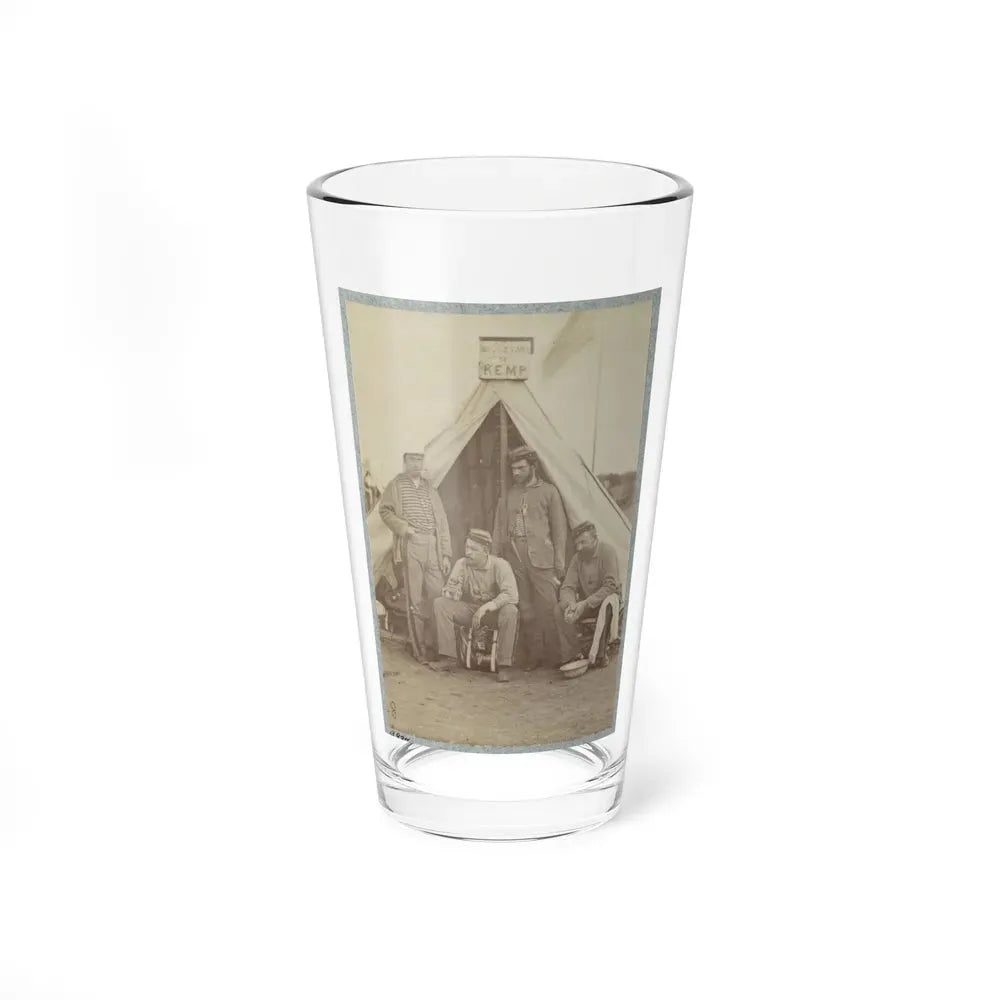 7th New York State Militia, Camp Cameron, D.C., 1861 021 (U.S. Civil War) Pint Glass 16oz 16oz - Go Mug Yourself