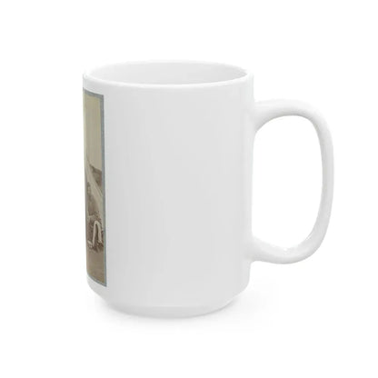 7th New York State Militia, Camp Cameron, D.C., 1861 021 (U.S. Civil War) White Coffee Mug - Go Mug Yourself
