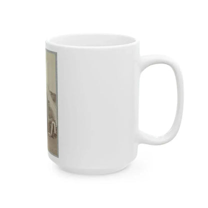 7th New York State Militia, Camp Cameron, D.C., 1861 021 (U.S. Civil War) White Coffee Mug - Go Mug Yourself