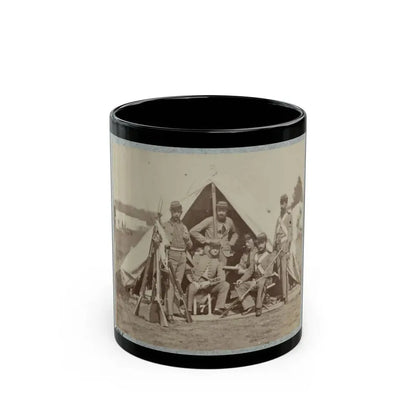 7th New York State Militia, Camp Cameron, D.C., 1861 022 (U.S. Civil War) Black Coffee Mug 11oz - Go Mug Yourself