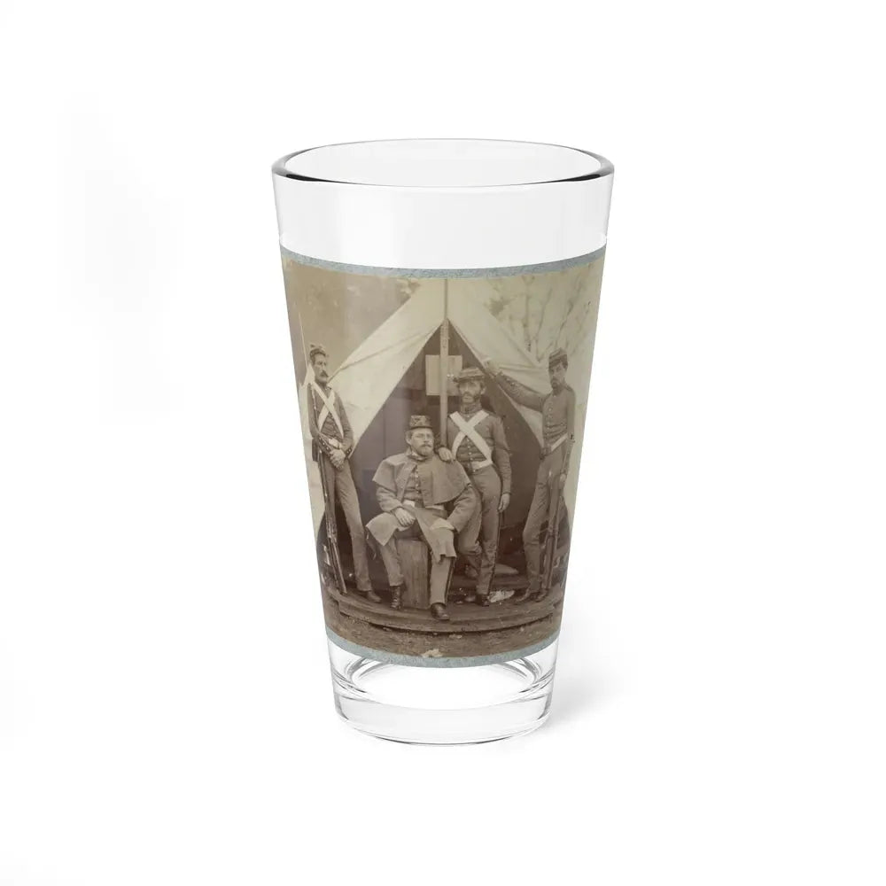 7th New York State Militia, Camp Cameron, D.C., 1861 023 (U.S. Civil War) Pint Glass 16oz 16oz - Go Mug Yourself