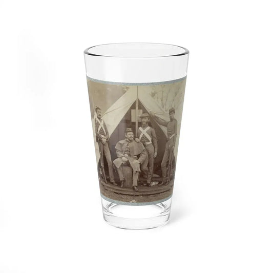 7th New York State Militia, Camp Cameron, D.C., 1861 023 (U.S. Civil War) Pint Glass 16oz 16oz - Go Mug Yourself