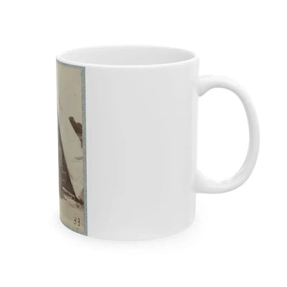 7th New York State Militia, Camp Cameron, D.C., 1861 027 (U.S. Civil War) White Coffee Mug - Go Mug Yourself