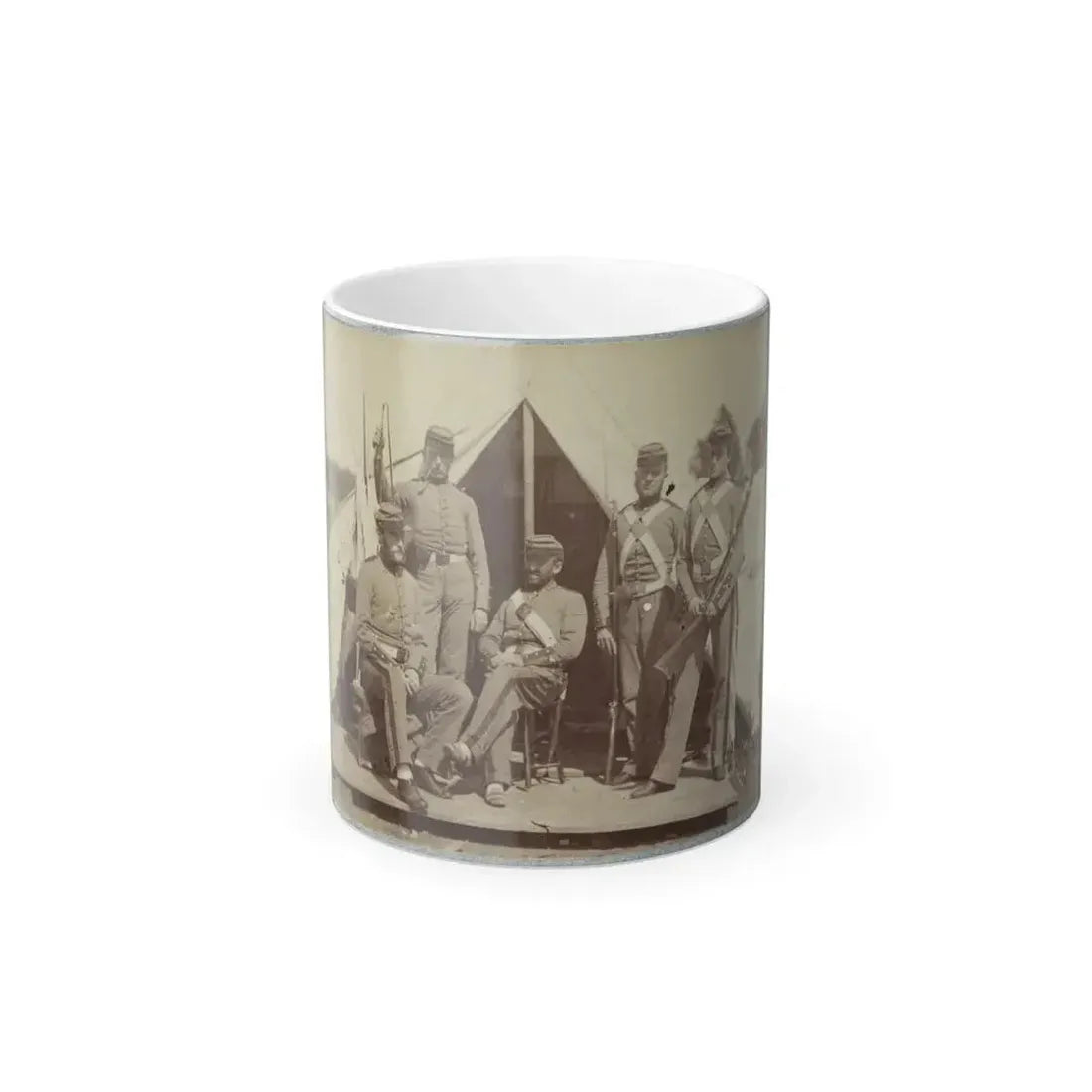 7Th New York State Militia, Camp Cameron, D.C., 1861 029 (U.S. Civil War) Color Changing Coffee Mug 11oz - Go Mug Yourself