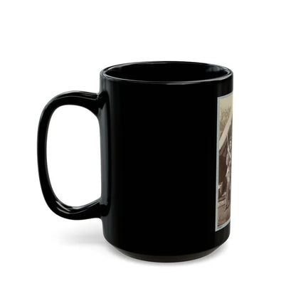 7th New York State Militia, Camp Cameron, D.C., 1861 031 (U.S. Civil War) Black Coffee Mug - Go Mug Yourself