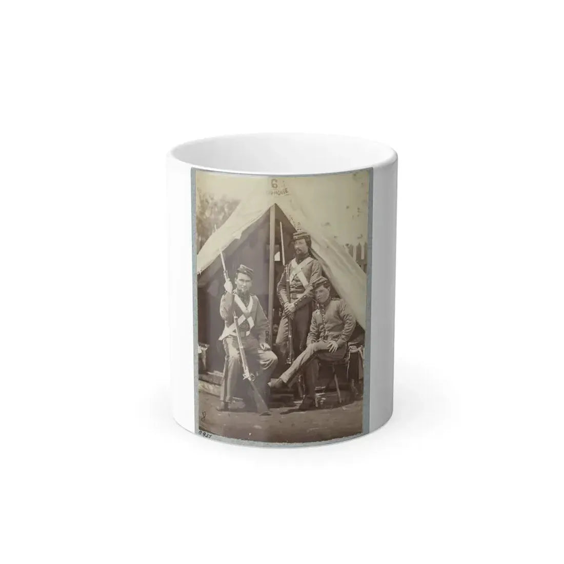 7Th New York State Militia, Camp Cameron, D.C., 1861 031 (U.S. Civil War) Color Changing Coffee Mug 11oz Default Title 11oz - Go Mug Yourself
