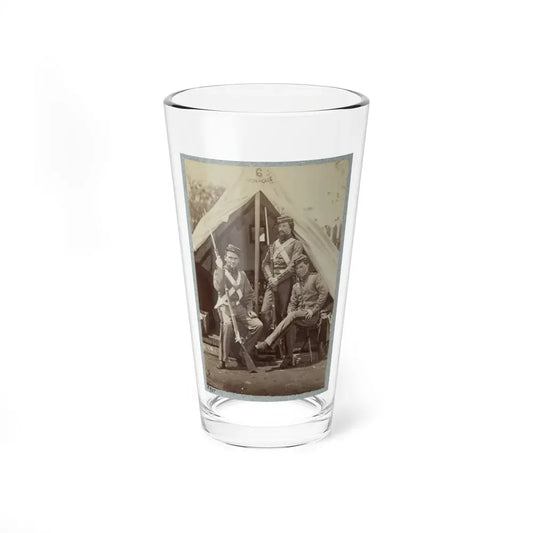 7th New York State Militia, Camp Cameron, D.C., 1861 031 (U.S. Civil War) Pint Glass 16oz 16oz - Go Mug Yourself