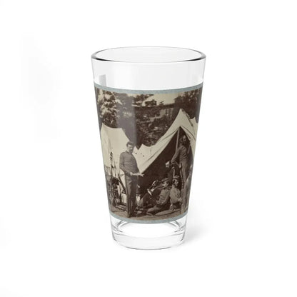 7th New York State Militia, Camp Cameron, D.C., 1861 033 (U.S. Civil War) Pint Glass 16oz 16oz - Go Mug Yourself