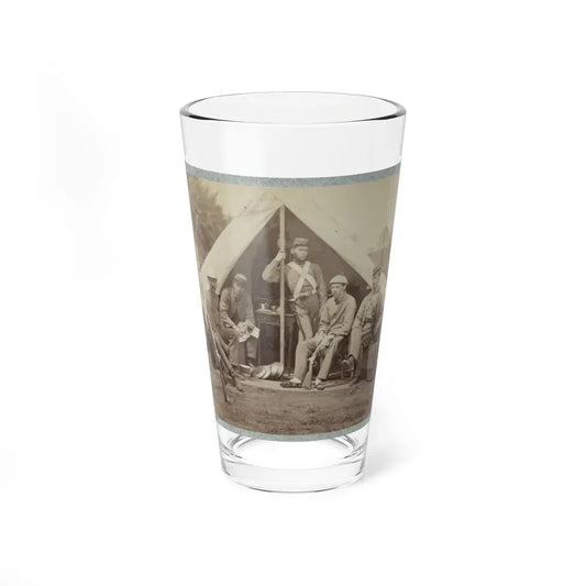 7th New York State Militia, Camp Cameron, D.C., 1861 034 (U.S. Civil War) Pint Glass 16oz 16oz - Go Mug Yourself