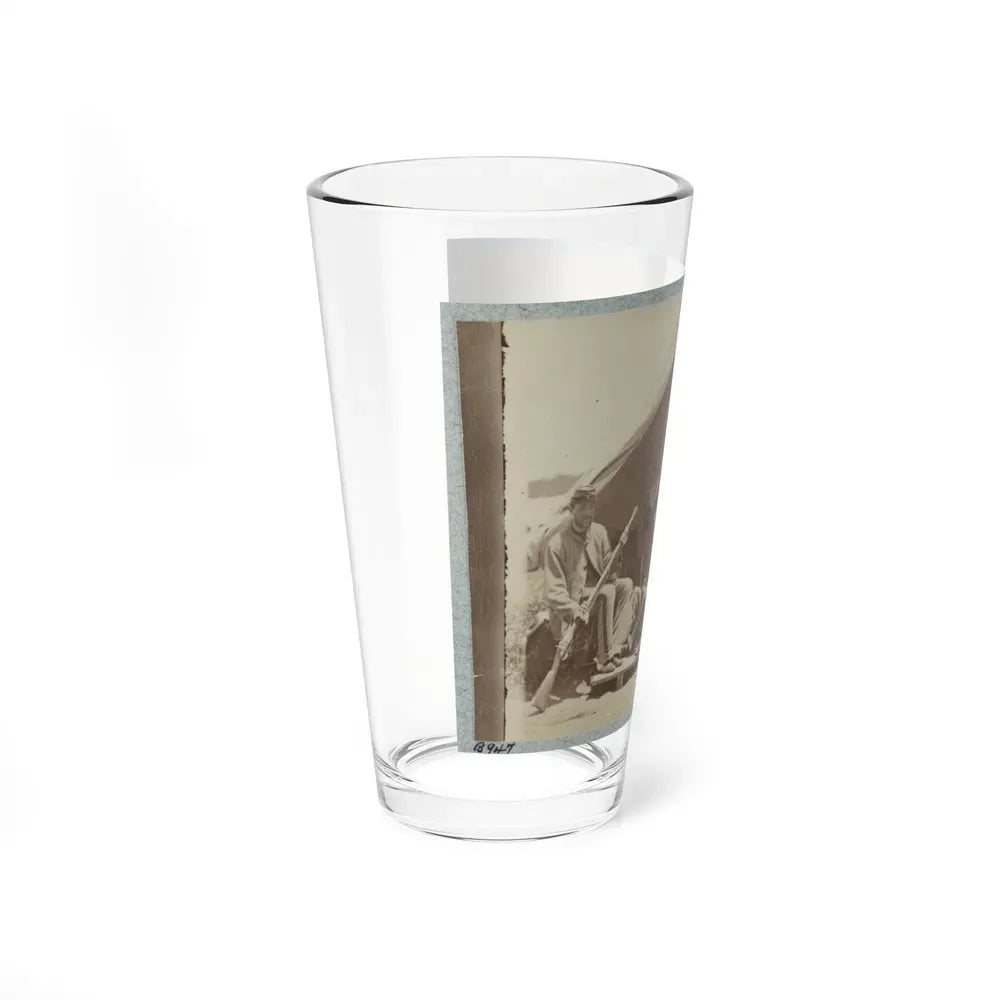 7th New York State Militia, Camp Cameron, D.C., 1861 035 (U.S. Civil War) Pint Glass 16oz - Go Mug Yourself