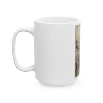 7th New York State Militia, Camp Cameron, D.C., 1861 039 (U.S. Civil War) White Coffee Mug - Go Mug Yourself