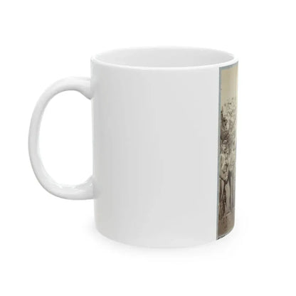 7th New York State Militia, Camp Cameron, D.C., 1861 039 (U.S. Civil War) White Coffee Mug - Go Mug Yourself