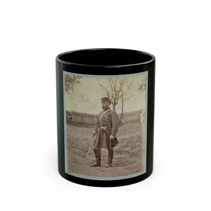 7th New York State Militia, Camp Cameron, D.C., 1861. (U.S. Civil War) Black Coffee Mug 11oz - Go Mug Yourself