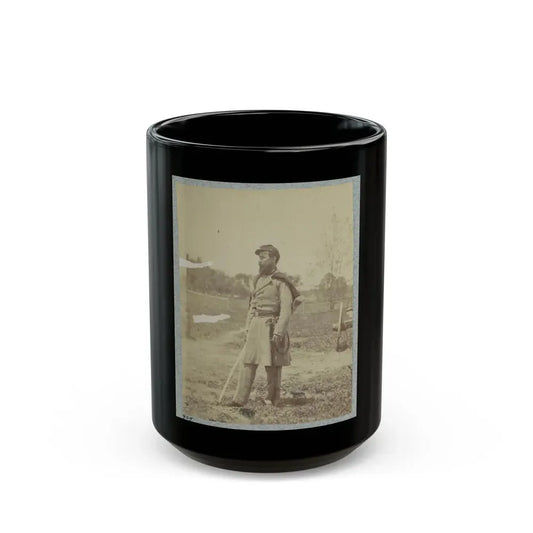 7th New York State Militia, Camp Cameron, D.C., 1861 (U.S. Civil War) Black Coffee Mug 15oz - Go Mug Yourself