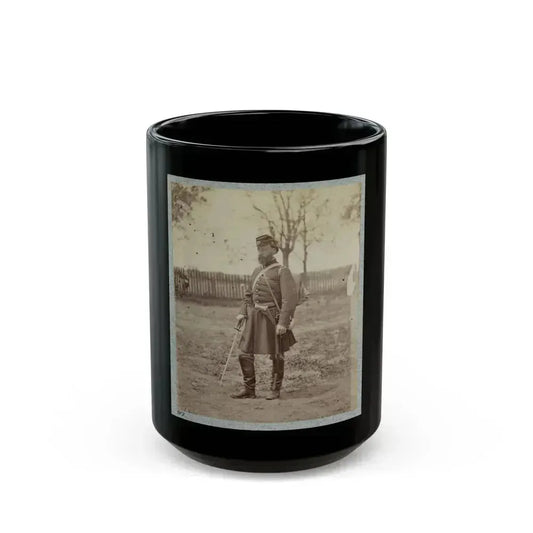 7th New York State Militia, Camp Cameron, D.C., 1861. (U.S. Civil War) Black Coffee Mug 15oz - Go Mug Yourself