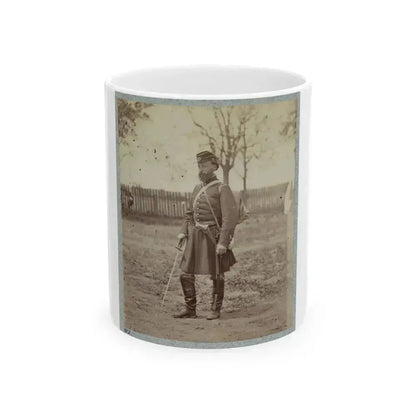 7th New York State Militia, Camp Cameron, D.C., 1861. (U.S. Civil War) White Coffee Mug 11oz - Go Mug Yourself