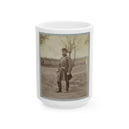 7th New York State Militia, Camp Cameron, D.C., 1861. (U.S. Civil War) White Coffee Mug 15oz - Go Mug Yourself