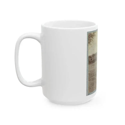 7th New York State Militia, Camp Cameron, D.C., 1861. (U.S. Civil War) White Coffee Mug - Go Mug Yourself