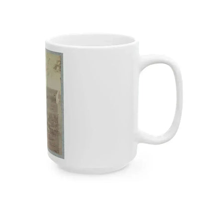 7th New York State Militia, Camp Cameron, D.C., 1861. (U.S. Civil War) White Coffee Mug - Go Mug Yourself