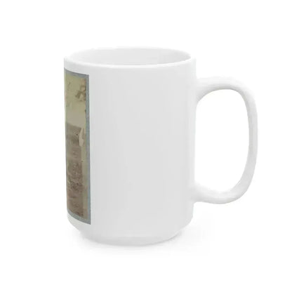 7th New York State Militia, Camp Cameron, D.C., 1861. (U.S. Civil War) White Coffee Mug - Go Mug Yourself