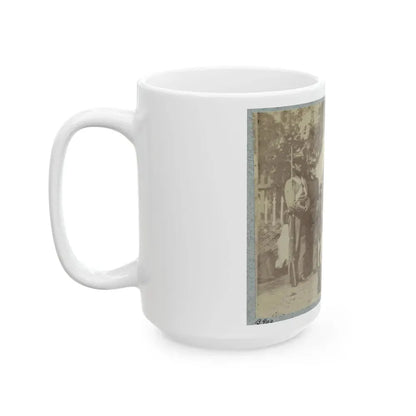 7th N.Y. State Militia, Camp Cameron, D.C., 1861 001 (U.S. Civil War) White Coffee Mug - Go Mug Yourself